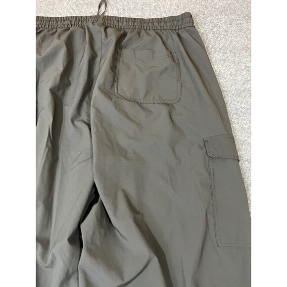 Wide Leg Trouser Pants 2XL Minimalist Relaxed Cargo Pockets Gorpcore Coastal 90s - Picture 10 of 14